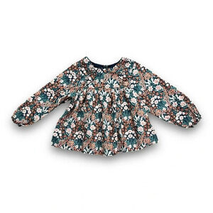Jacadi | Floral Peasant Blouse (24 mos) 🇫🇷
